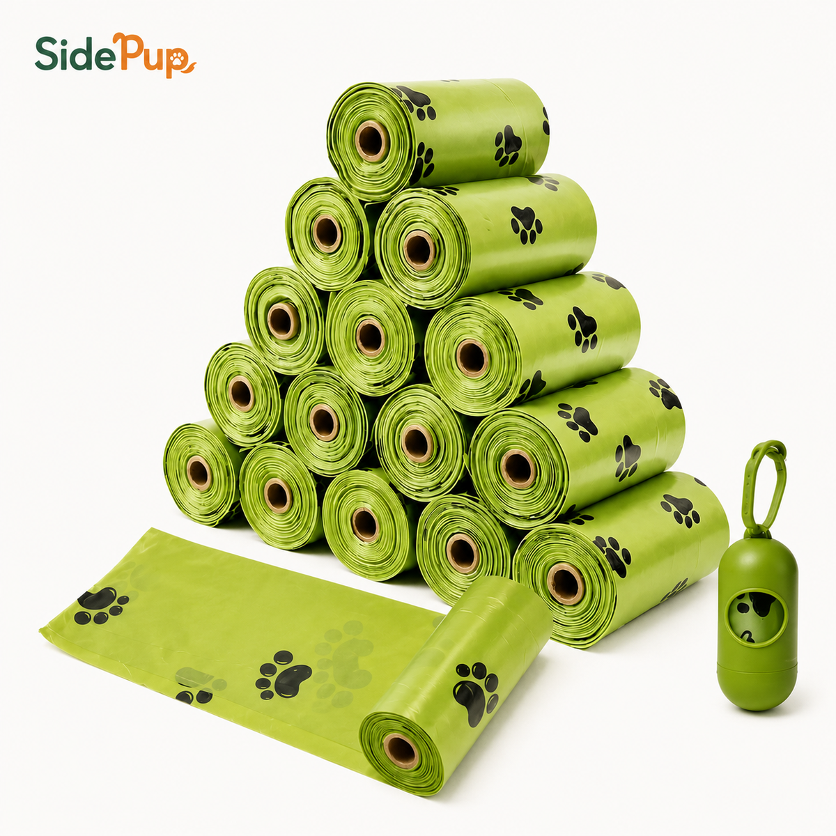 SidePup™ GreenTrail Waste Bag Rolls