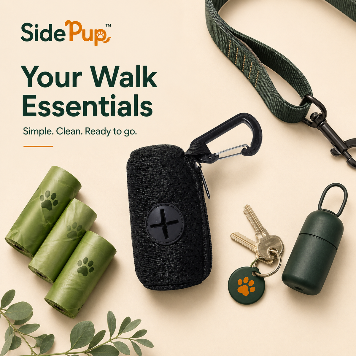 SidePup™ Everyday Poop Bag Dispenser