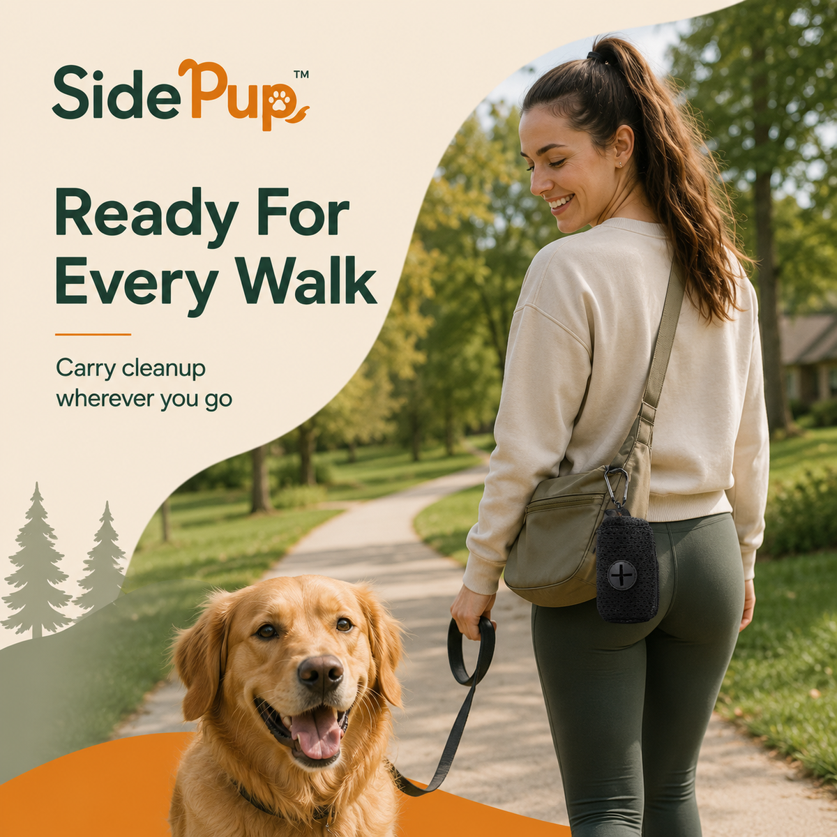 SidePup™ Everyday Poop Bag Dispenser