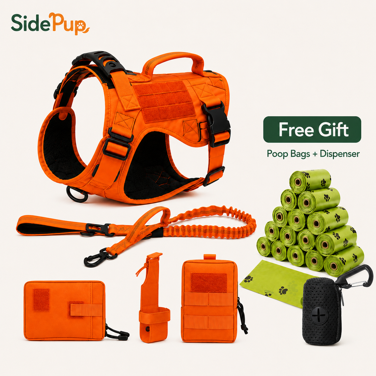 SidePup™ Tactical Dog Harness