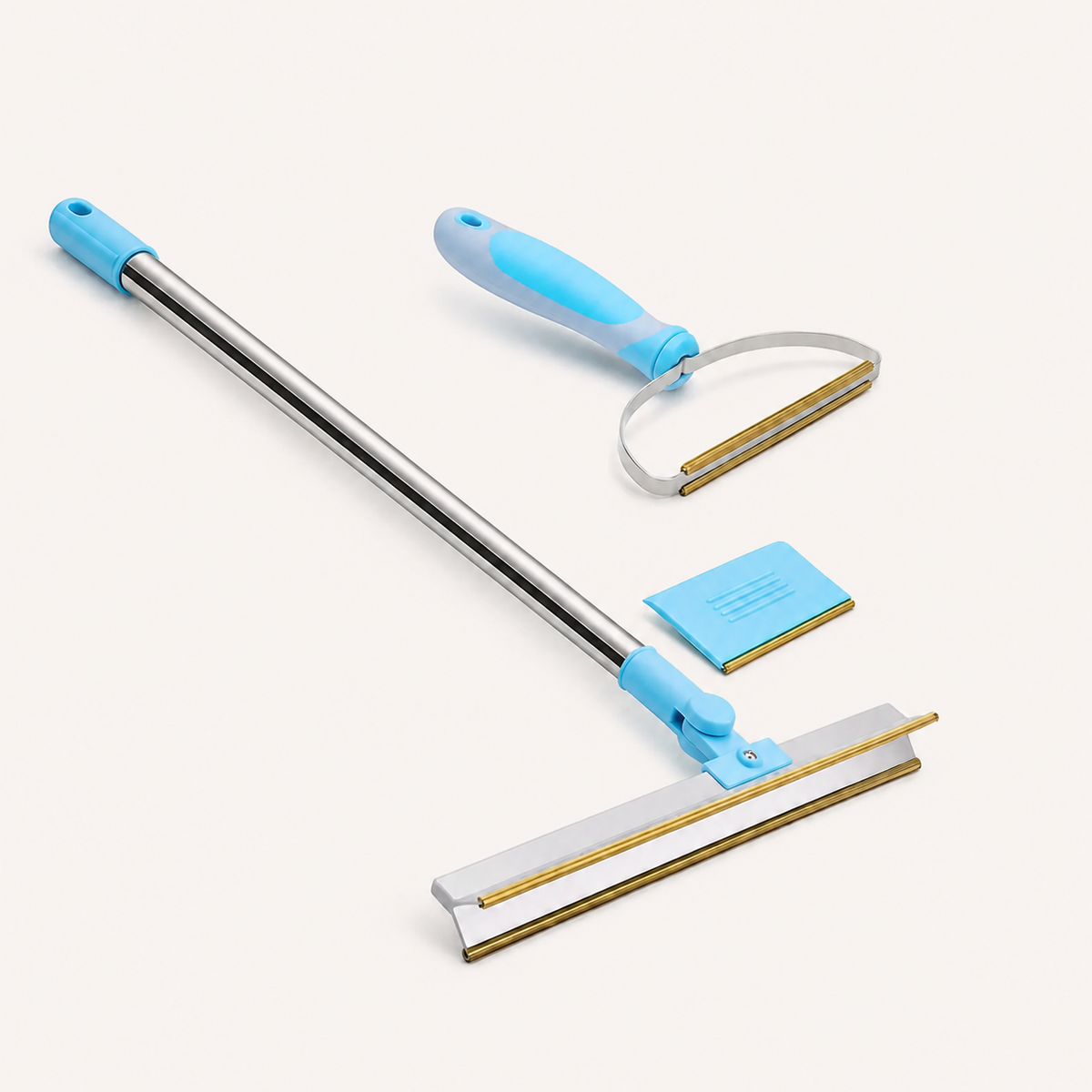 SidePup™ 3-Piece Pet Hair Removal Rake Kit