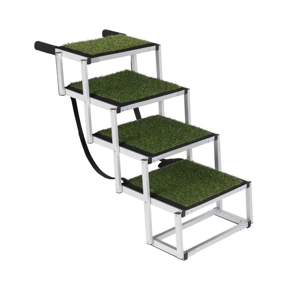 SidePup™ Foldable 4-Step Dog Car Stairs