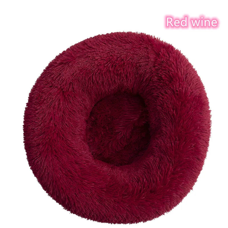 SidePup™ Cozy Donut Pet Bed