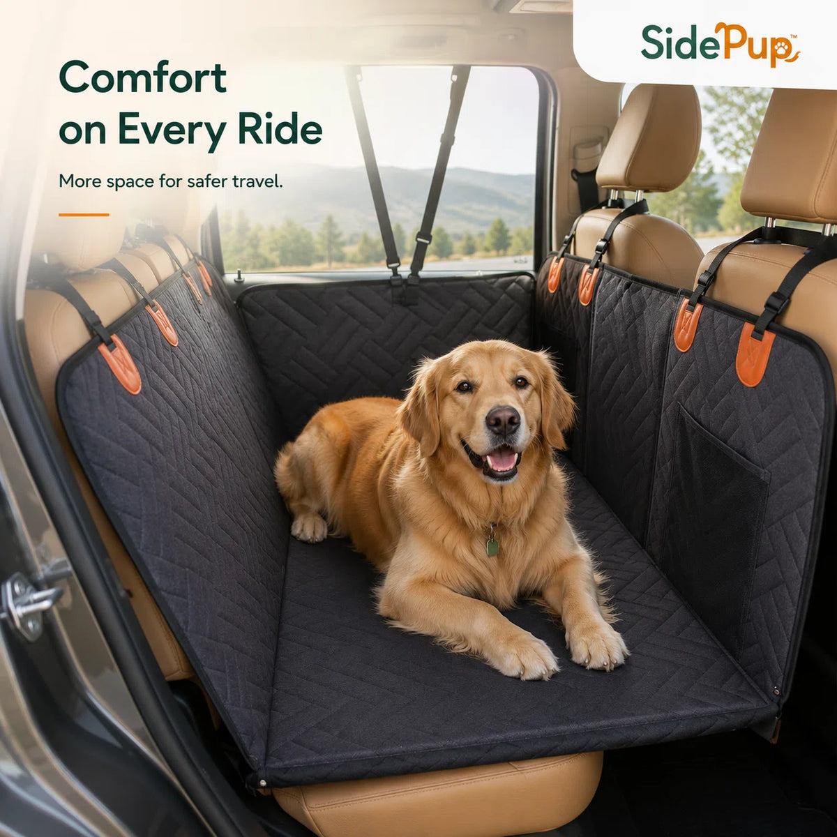 SidePup™ Car Seat Protector