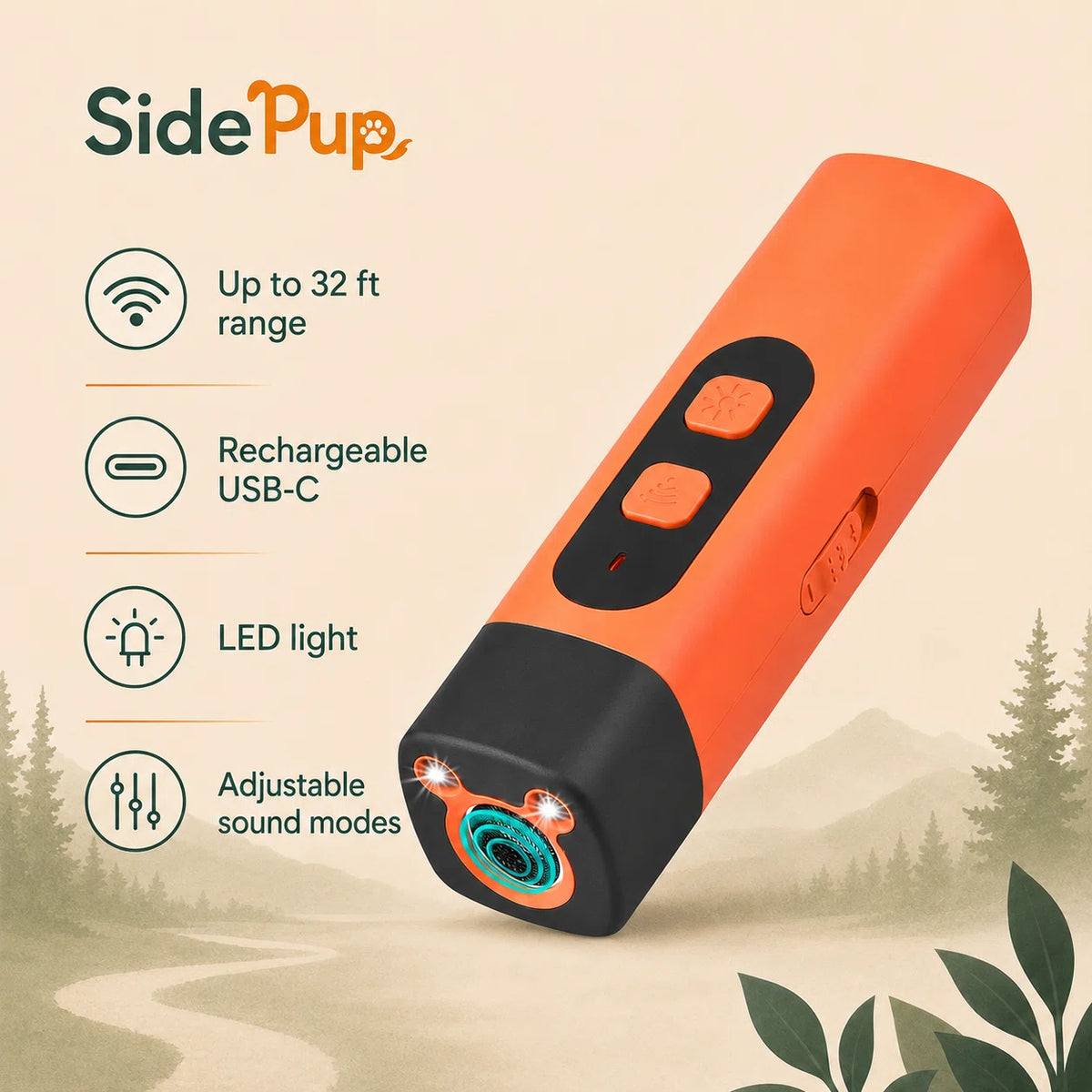 SidePup™ Bark Control Trainer