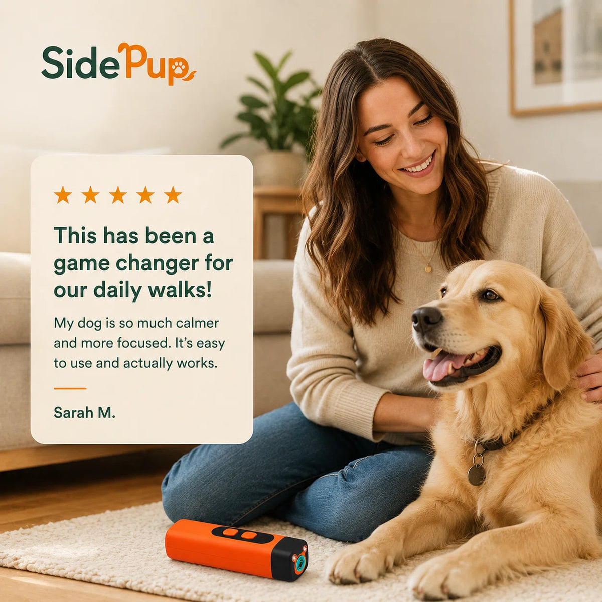 SidePup™ Bark Control Trainer
