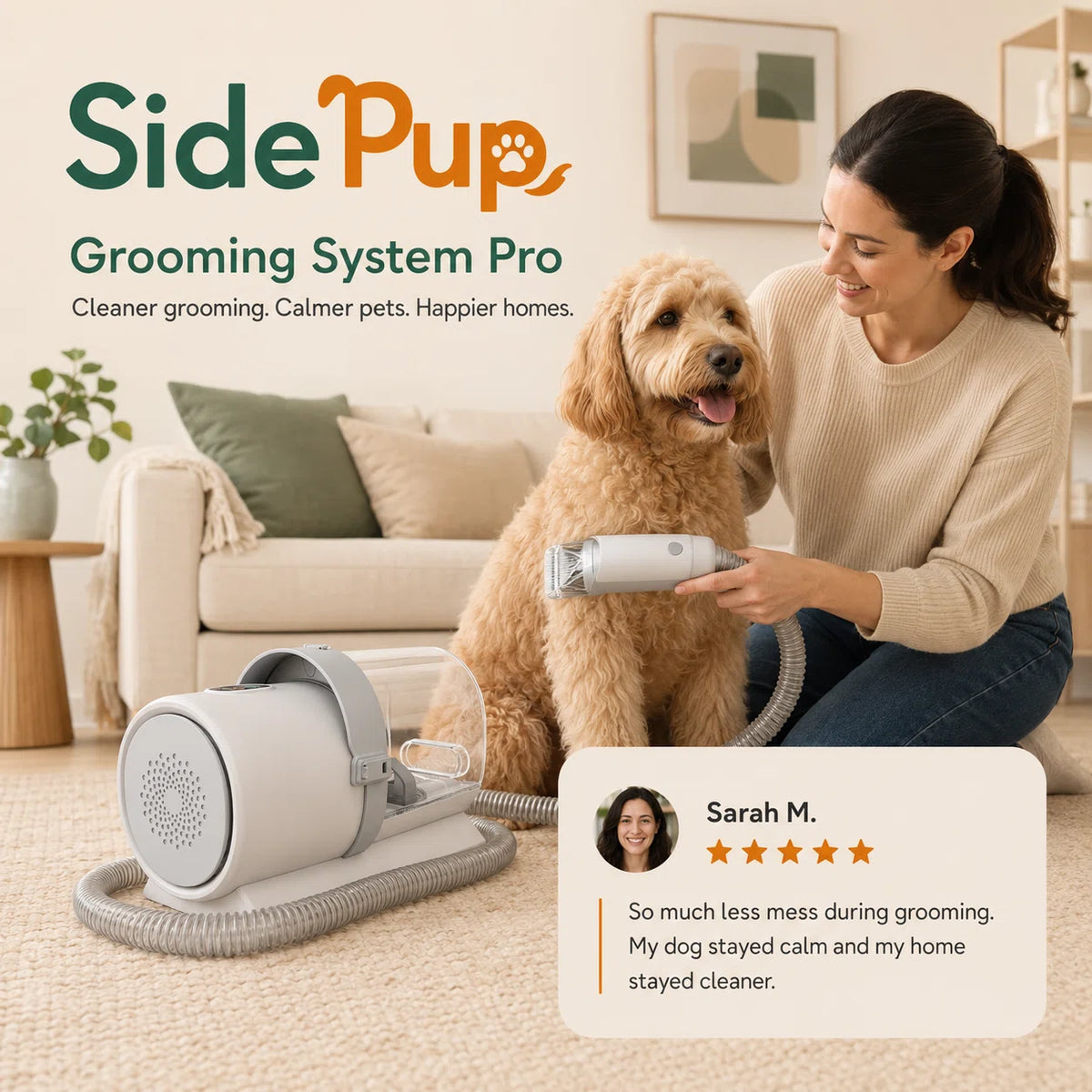 SidePup™ Grooming Pro