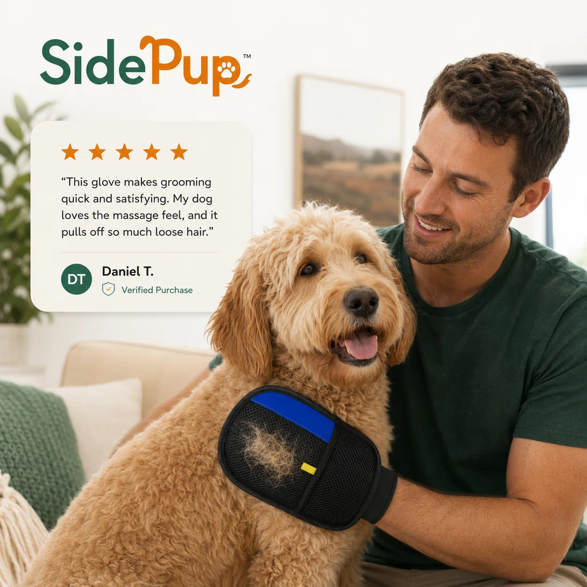 SidePup™ Fur Remover Glove