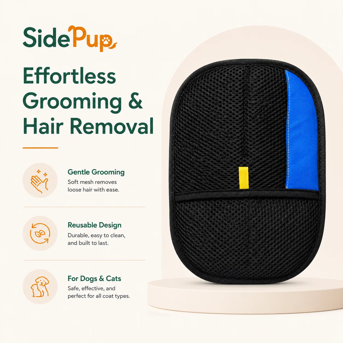 SidePup™ Fur Remover Glove