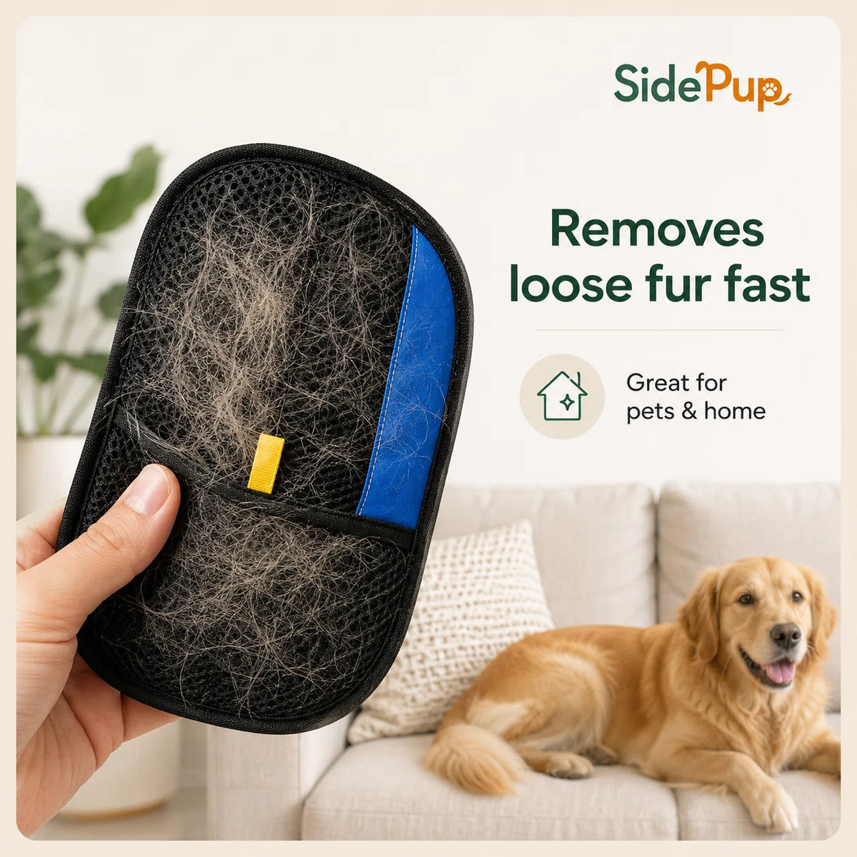 SidePup™ Fur Remover Glove