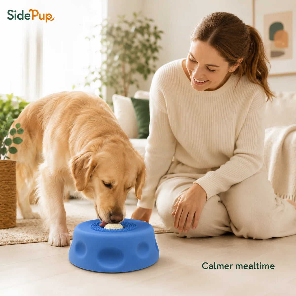 SidePup™ Rolling Lick Bowl
