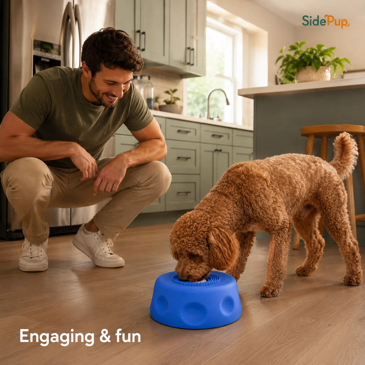 SidePup™ Rolling Lick Bowl