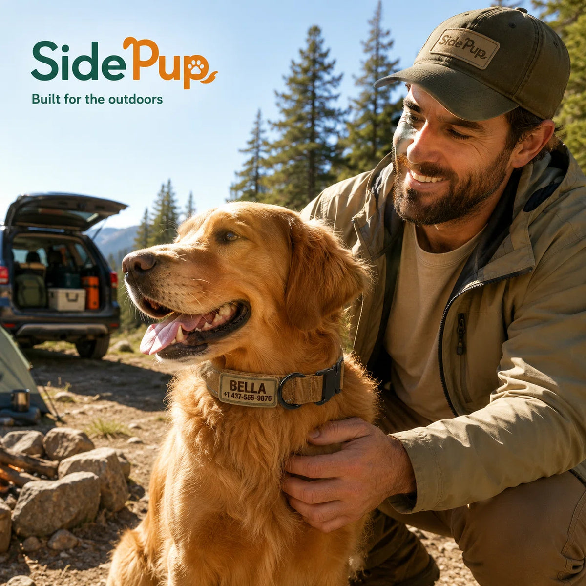 SidePup™ Personalize Dog Collar