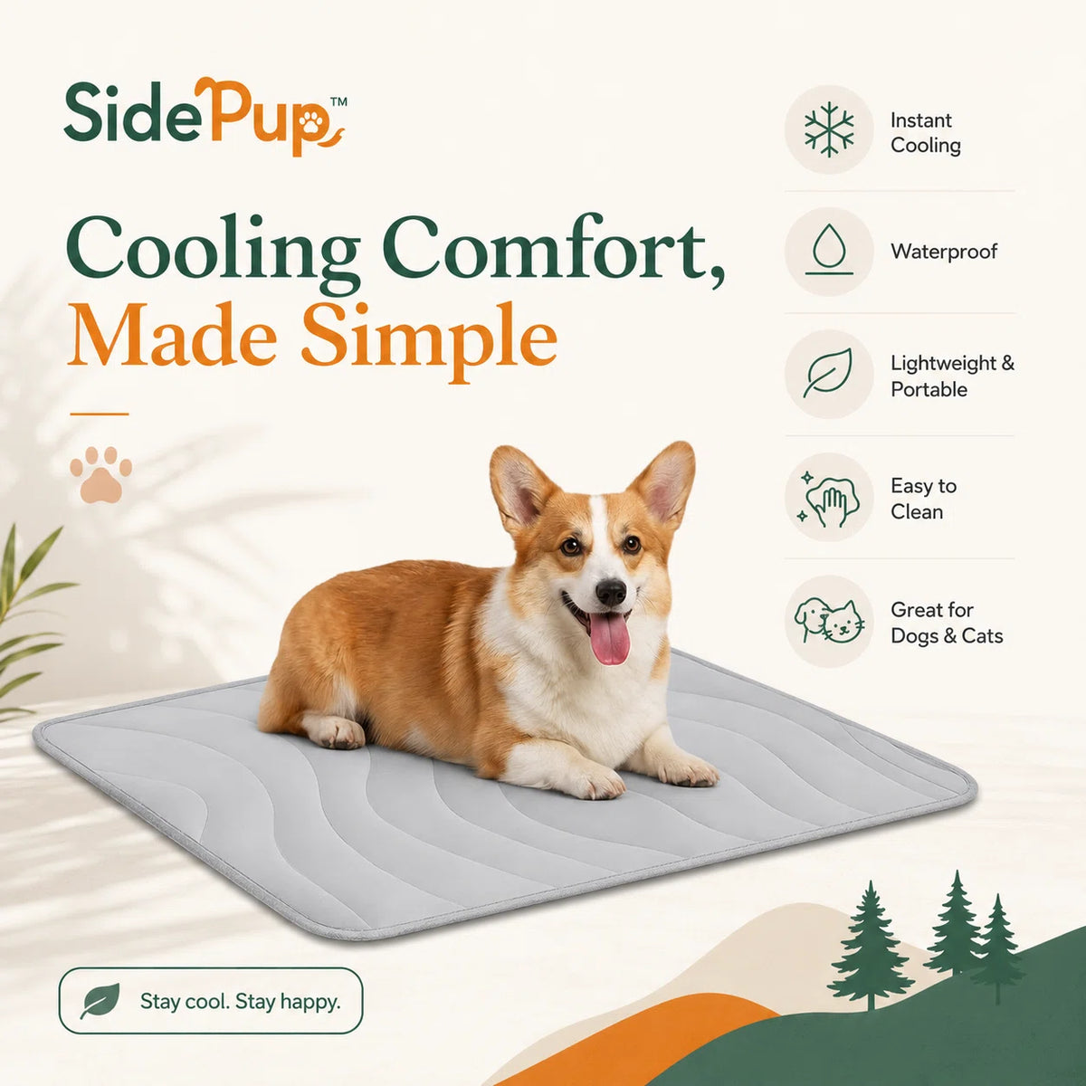 SidePup™ Cooling Mat