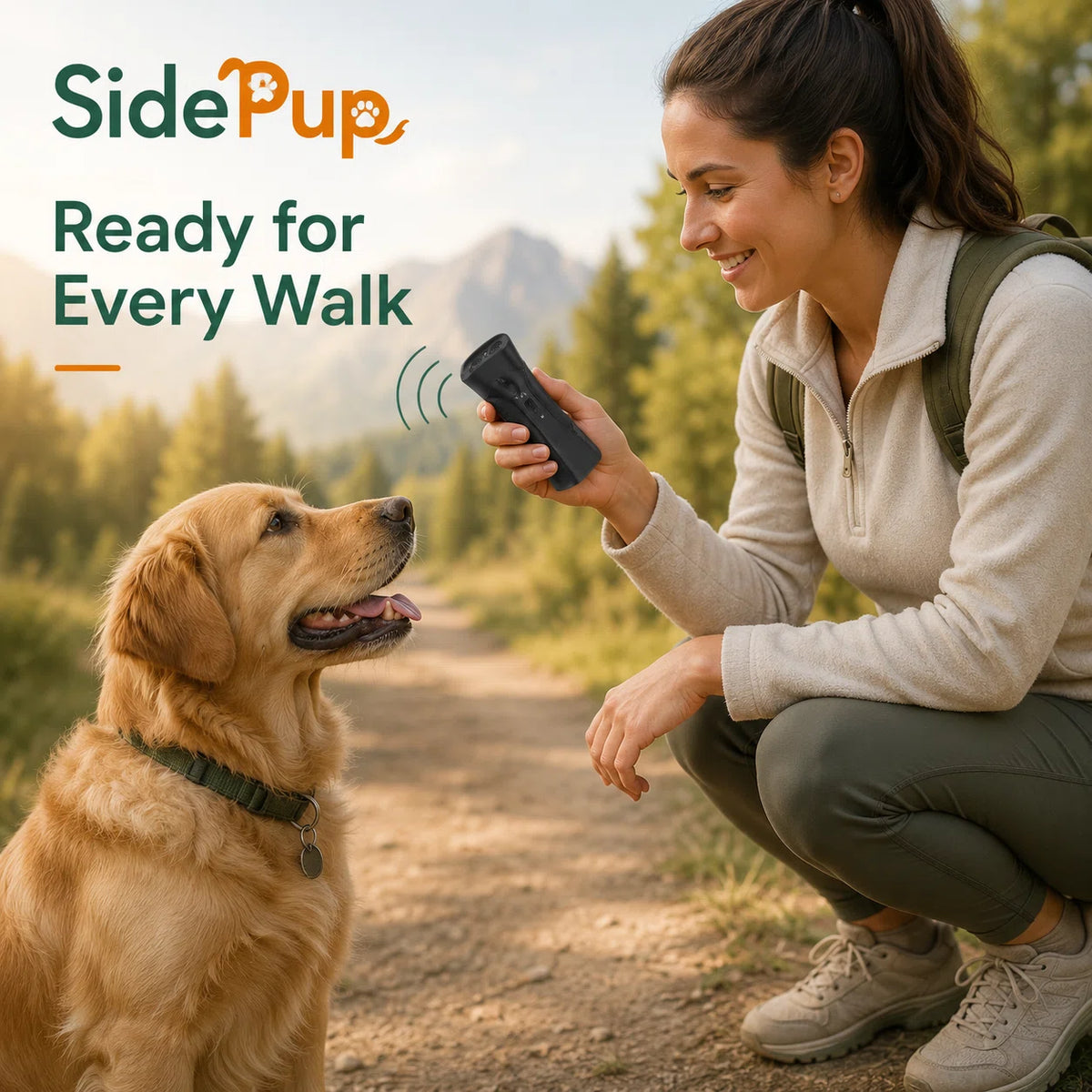 SidePup™ QuietGuard Dog Trainer