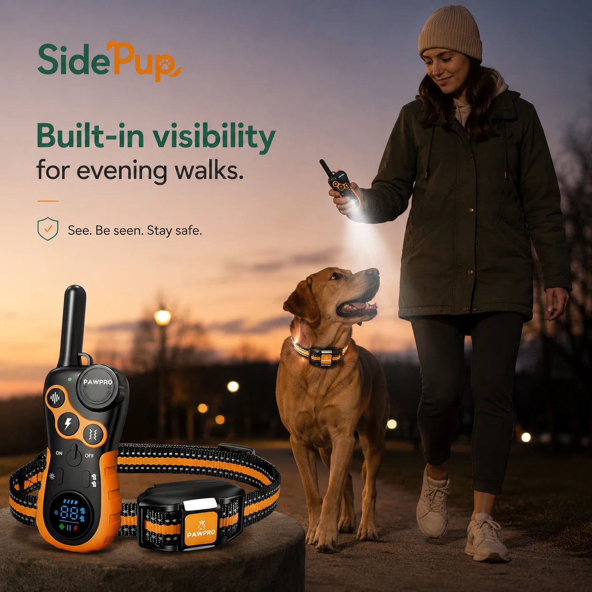 SidePup™ Remote Training Collar