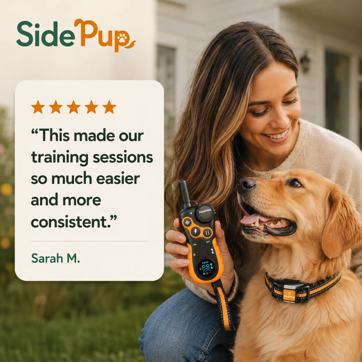 SidePup™ Remote Training Collar