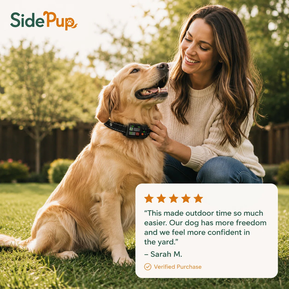SidePup™ GPS Dog Boundary System