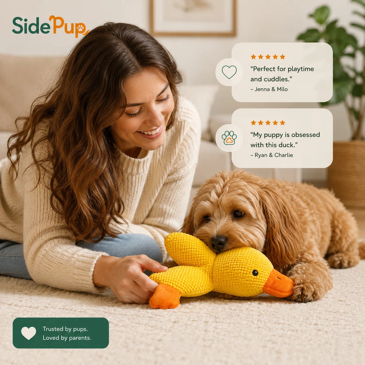 SidePup™ Stomping Duck