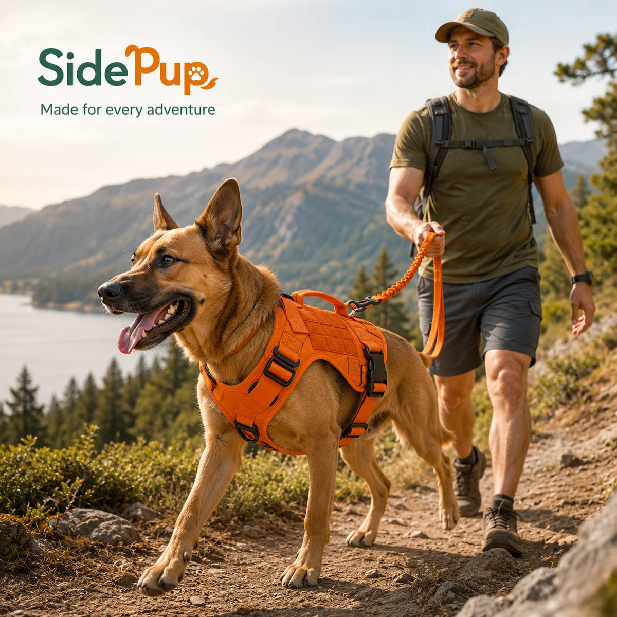SidePup™ Tactical Dog Harness