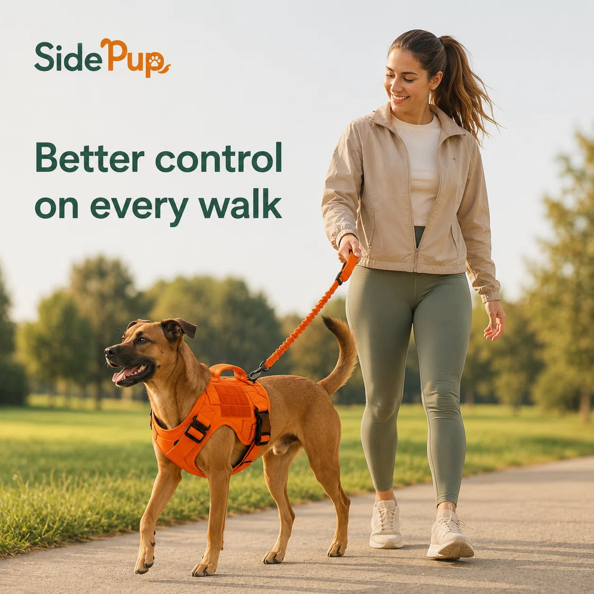 SidePup™ Tactical Dog Harness